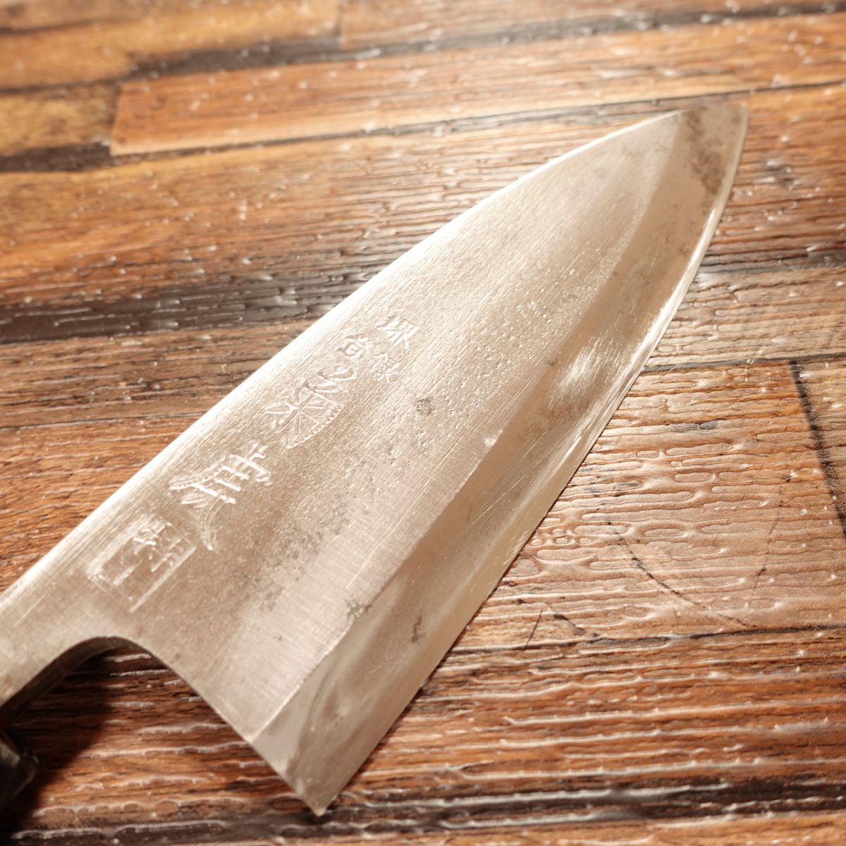 Sakai Kikutora Deba Knife, Sharpened, Small Deba, Aji Cutter