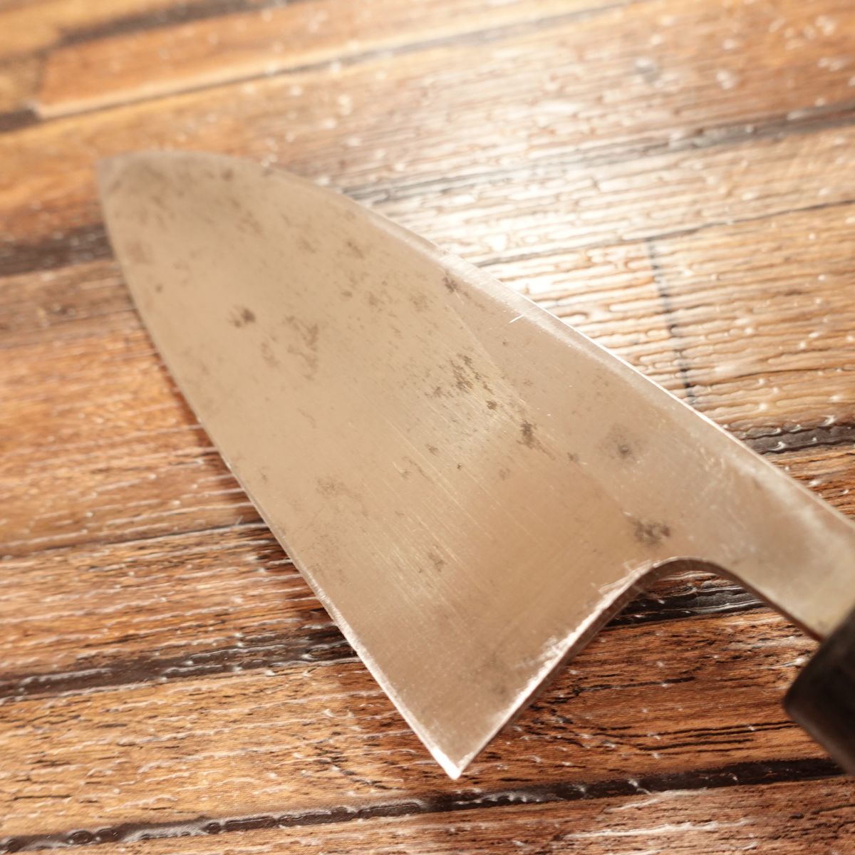 Sakai Kikutora Deba Knife, Sharpened, Small Deba, Aji Cutter