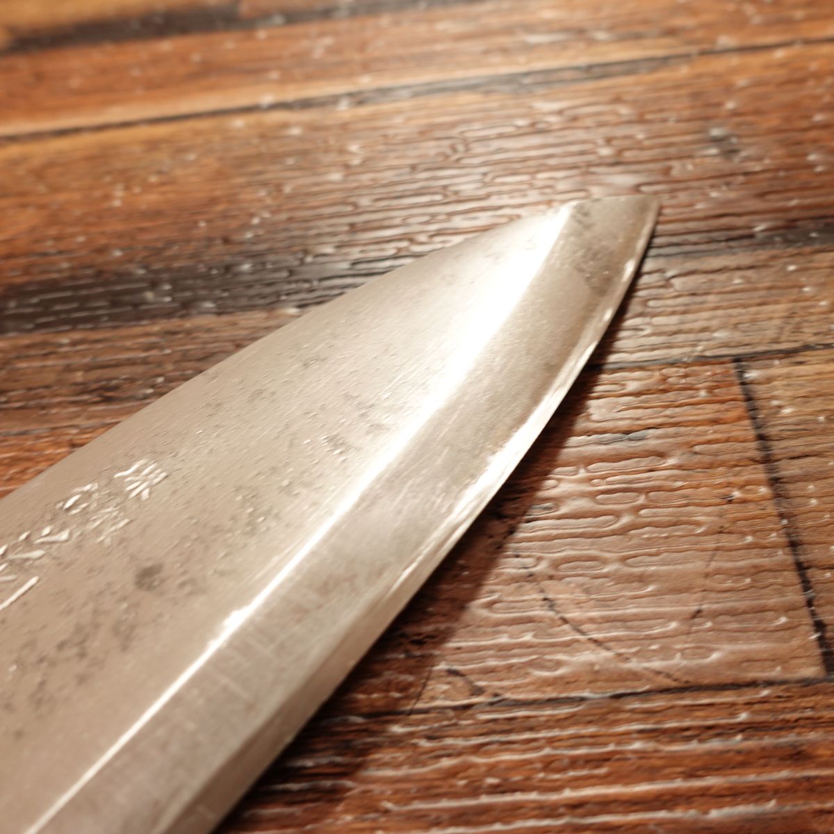 Sakai Kikutora Deba Knife, Sharpened, Small Deba, Aji Cutter