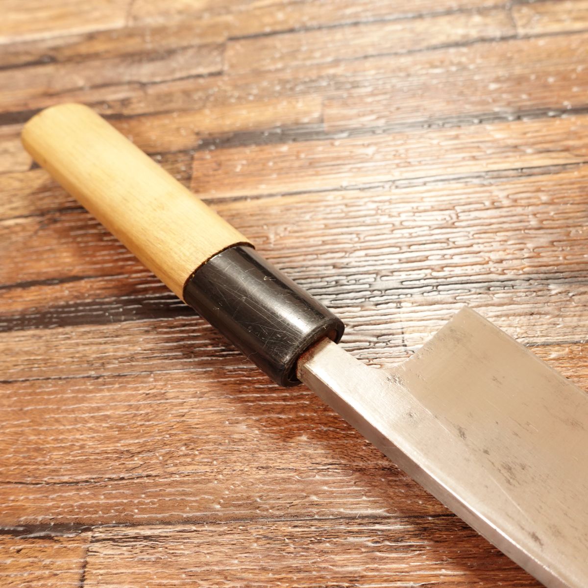 Sakai Kikutora Deba Knife, Sharpened, Small Deba, Aji Cutter