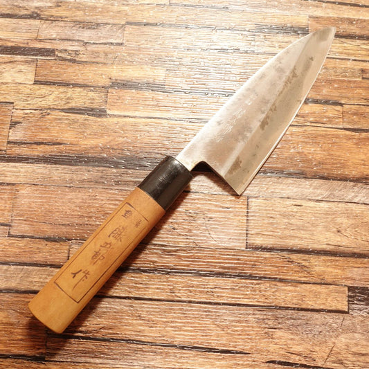 Togoro Deba Knife, Sharpened, Ai-Deba Knife, Hagane Steel