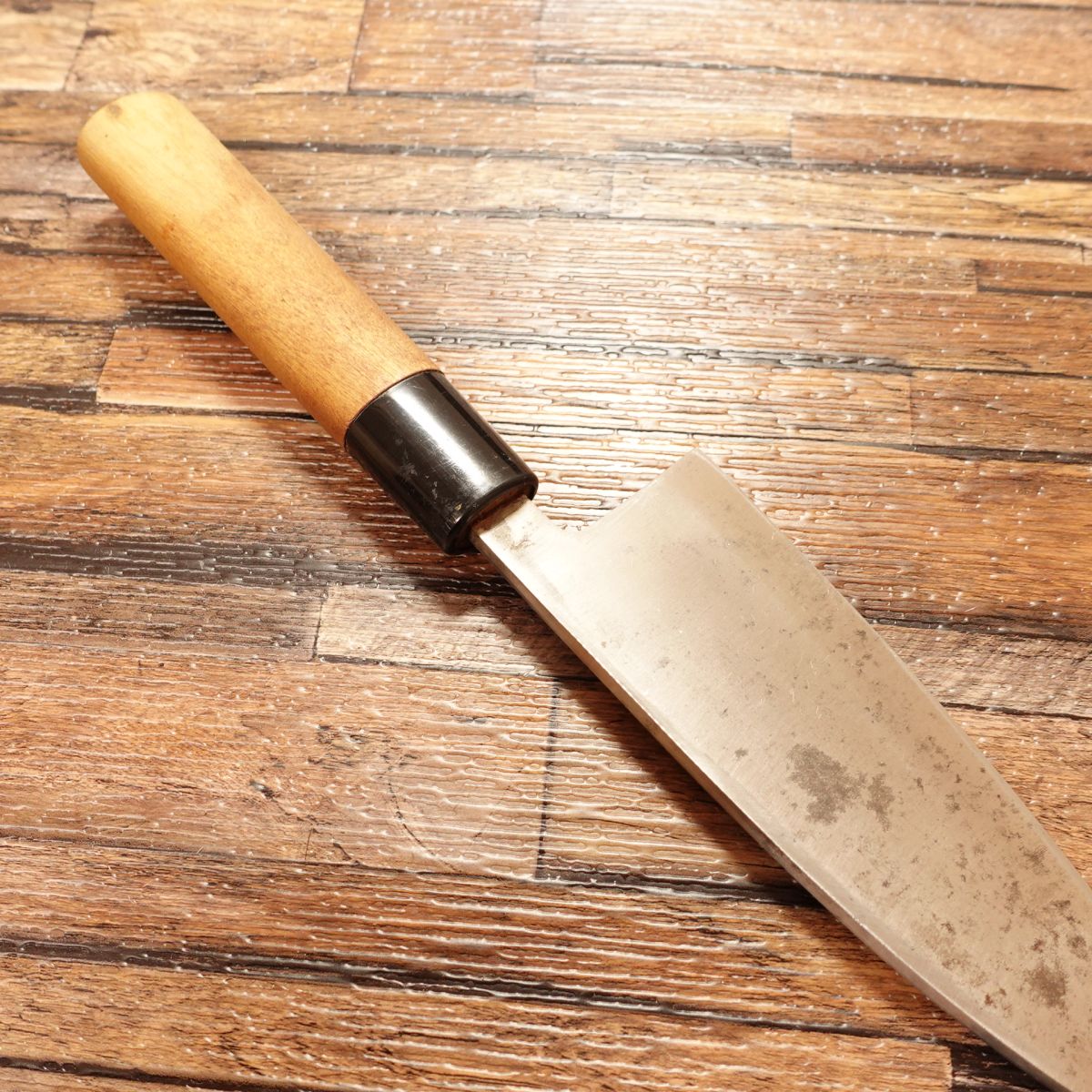 Togoro Deba Knife, Sharpened, Ai-Deba Knife, Hagane Steel