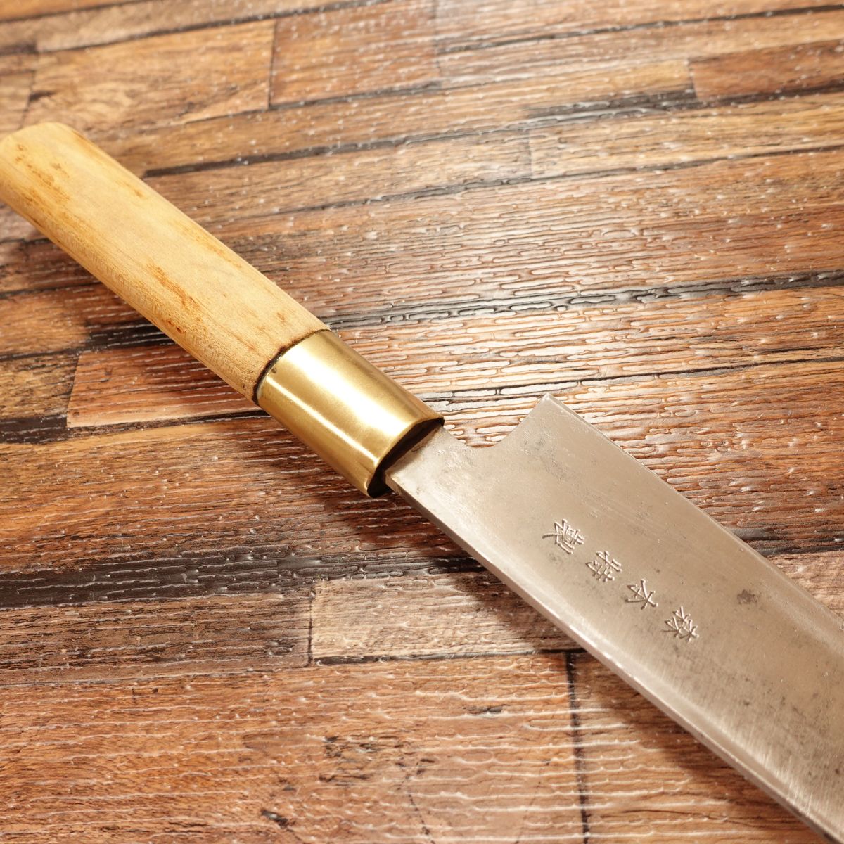 Morimoto Ai-Deba Knife, Sharpened, Morimoto Special, Single-Bevel Santoku, All-Purpose Knife