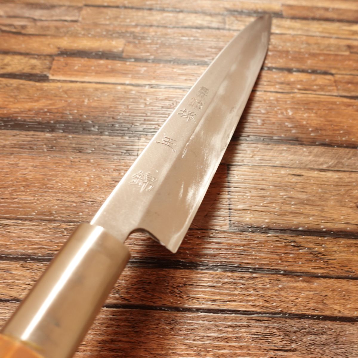 Sakai Tamanishiki Yanagiba Knife, Sharpened, Sashimi Knife, Grade 1, 210mm