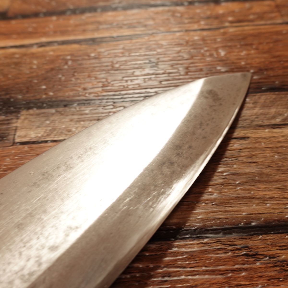 Sakai Soichi Deba Knife, Sharpened, Hagane Steel, Special Single Bevel