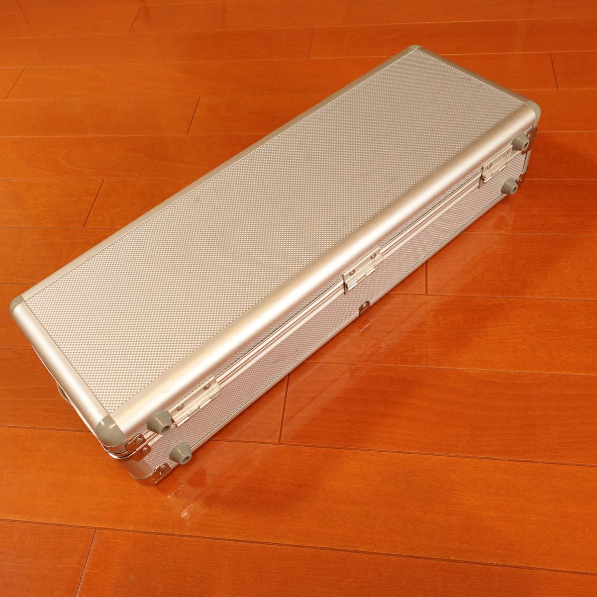 Silver Hard Case for Kitchen Knives, Knife Storage Bag, Aluminum Duralumin