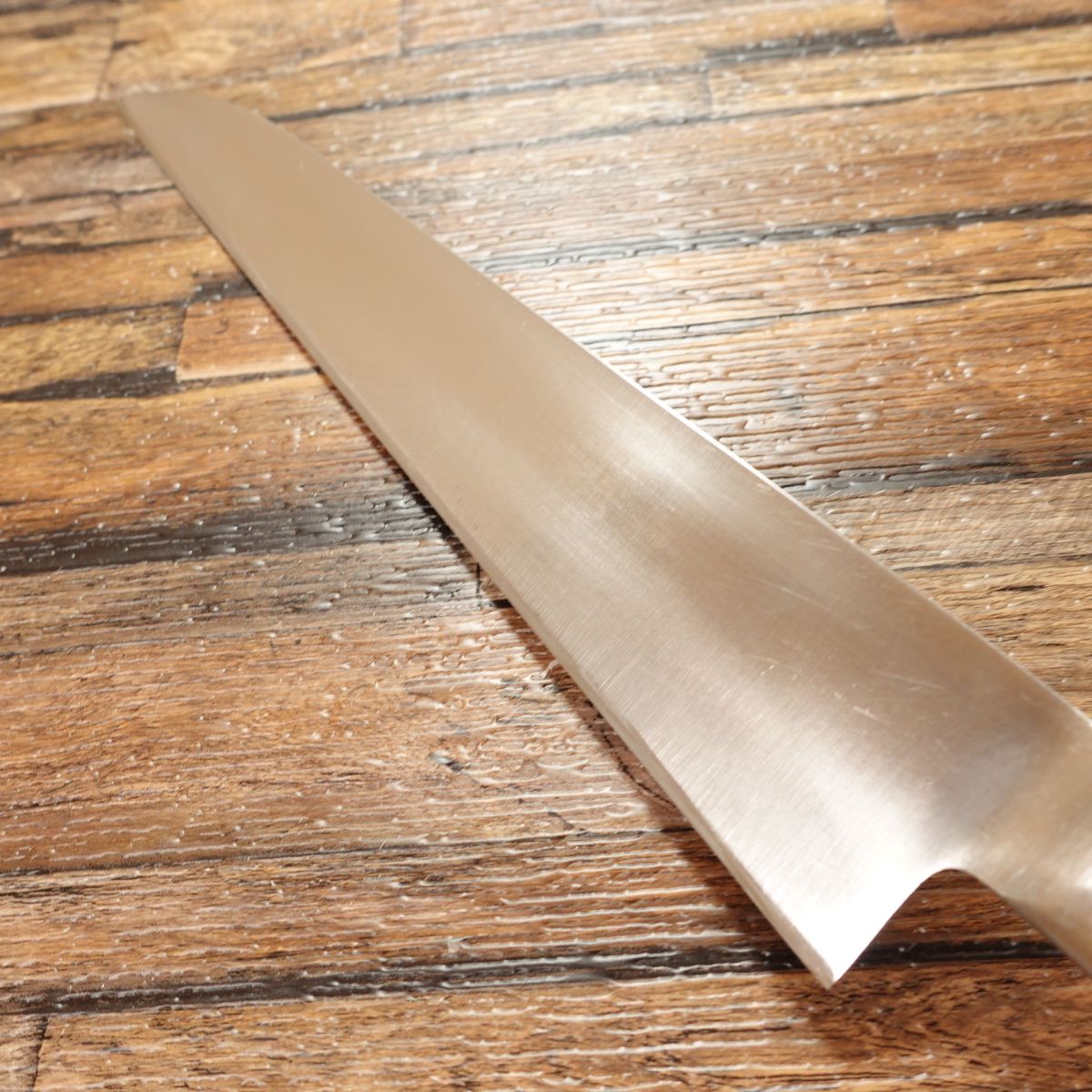 Jikko Gyuto, Chef’s Knife, Sharpened, All-Purpose Knife, H-INOX, Straight Edge, Full Stainless Steel