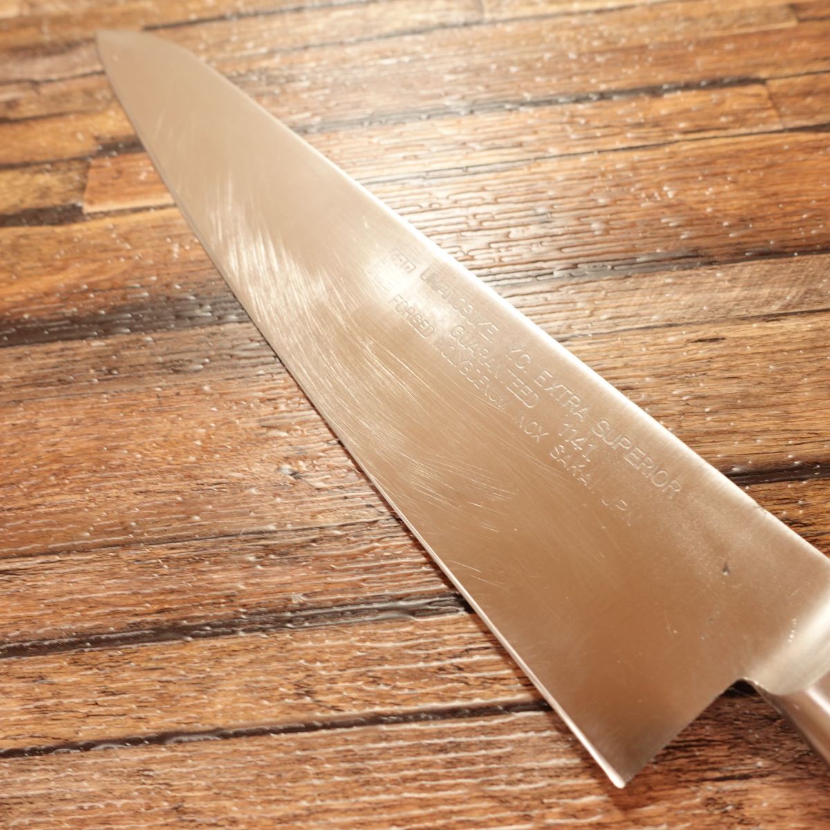 Goh Umanosuke Gyuto, Chef’s Knife, Sharpened, All-Purpose Knife, Stainless Steel, Model 1141