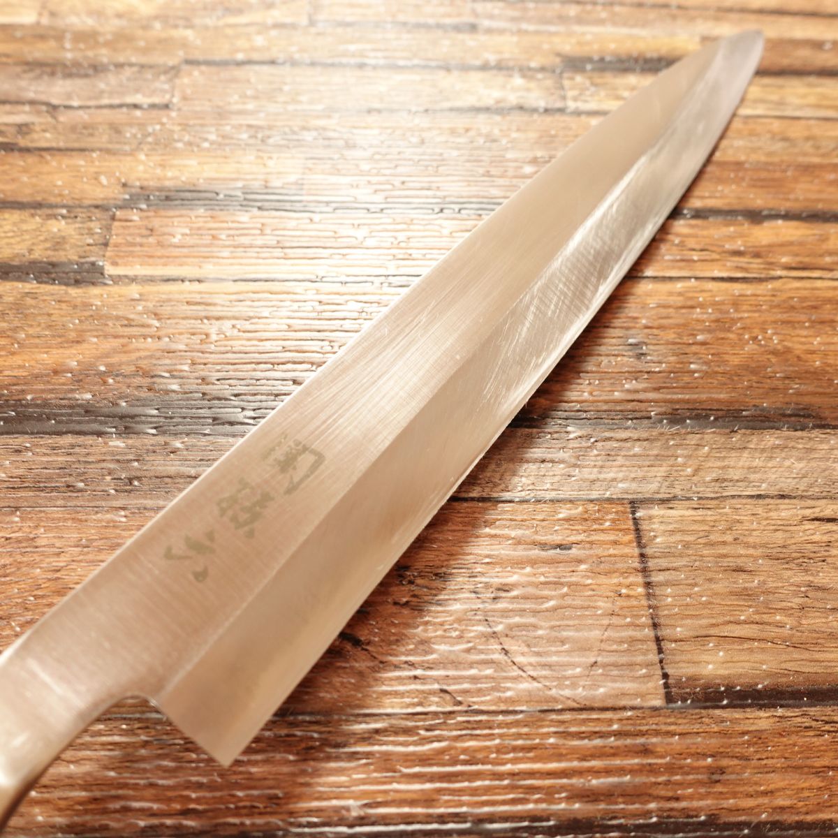 Sekimagoroku Yanagiba Knife, Sharpened, Sashimi Knife, All-Stainless, Single Bevel, KAI, Taiko Sakura-S