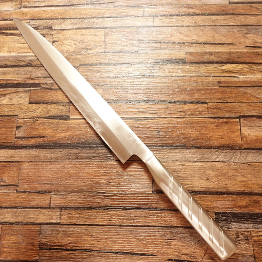 Sekimagoroku Yanagiba Knife, Sharpened, Left-Handed, Sashimi Knife, All-Stainless, Single Bevel, KAI