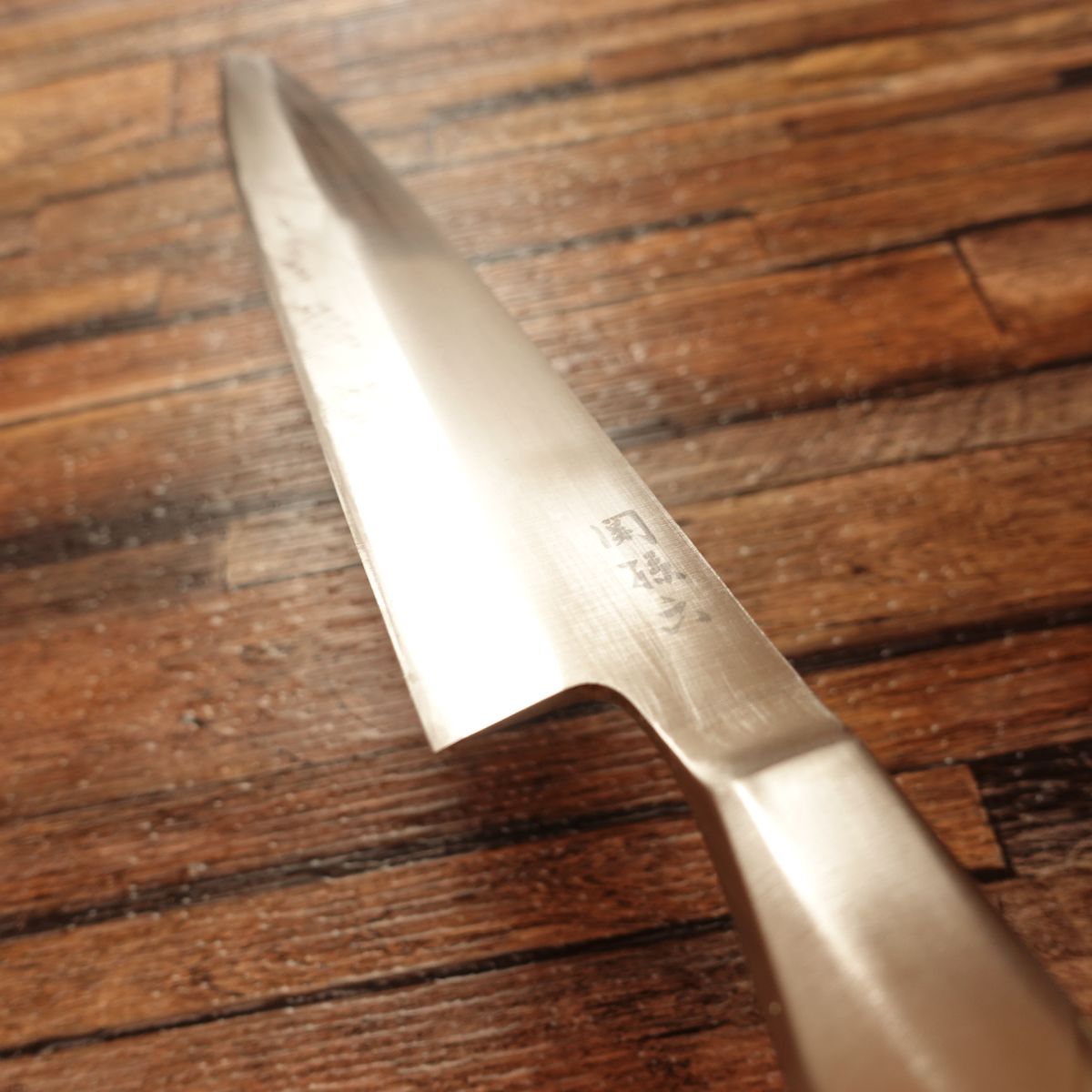 Sekimagoroku Yanagiba Knife, Sharpened, Left-Handed, Sashimi Knife, All-Stainless, Single Bevel, KAI