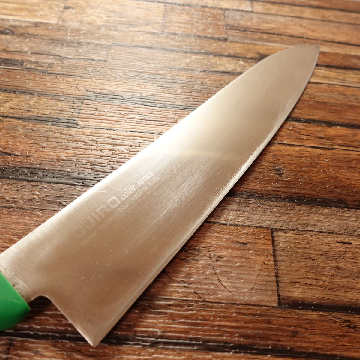 Tojiro Gyuto, Chef’s Knife, Sharpened, All-Purpose Knife, TOJIRO Color Series, Green