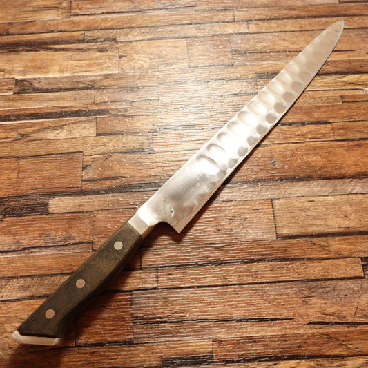 Glestain Sujihiki Knife, Sharpened, Gyuto, Slicer, Slightly Single-Bevel (7:3)