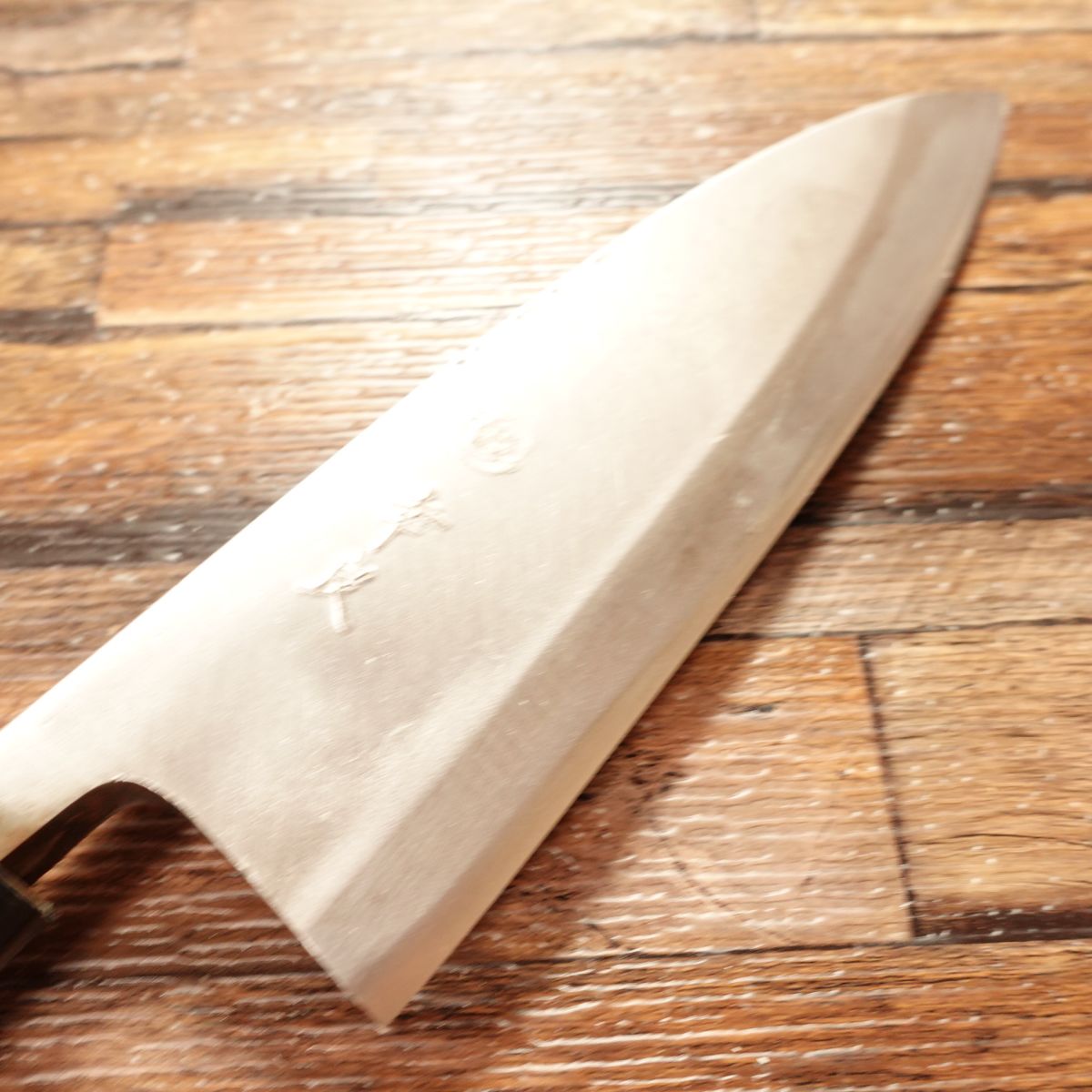 Yukiyoshi Deba Knife, Sharpened, Thick Blade, Hagane Steel, Single-Bevel