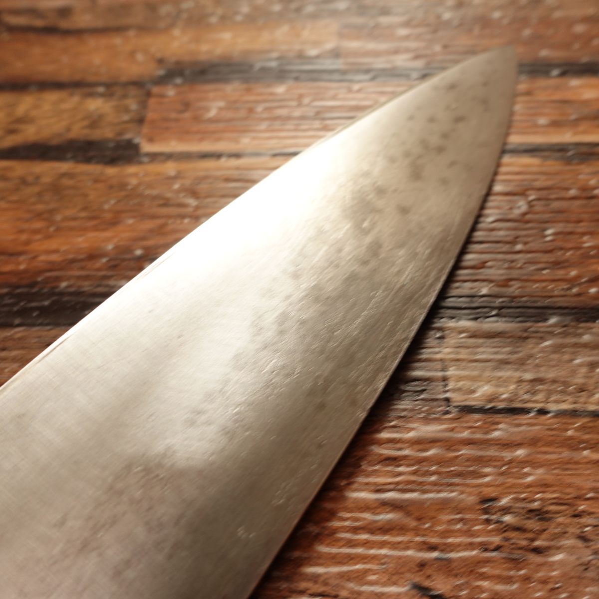 Nara Wakakusayama Maruju Santoku Knife, Sharpened, All-Purpose Knife, Hagane Steel, Hon-Warikomi, Tanaka