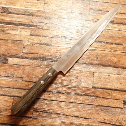 Tatsuchiyo Yanagiba Knife, Sharpened, Sashimi Knife, Stainless Special Alloy