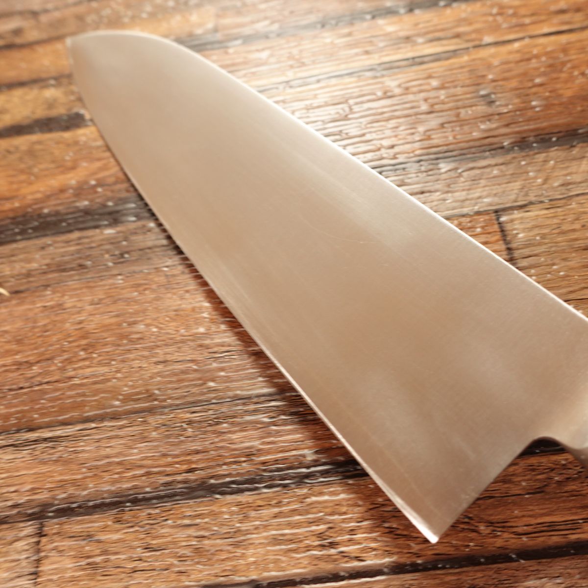 Nihonkai Santoku Knife, Sharpened, All-Purpose Knife, Molybdenum Steel, Hon-Warikomi, Stainless Steel