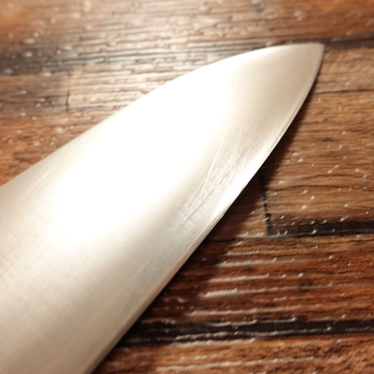 Nihonkai Santoku Knife, Sharpened, All-Purpose Knife, Molybdenum Steel, Hon-Warikomi, Stainless Steel