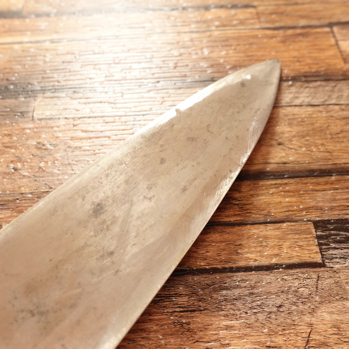 KIYA Yoshihisa Deba Knife, Sharpened, Well-Maintained Item, Hagane