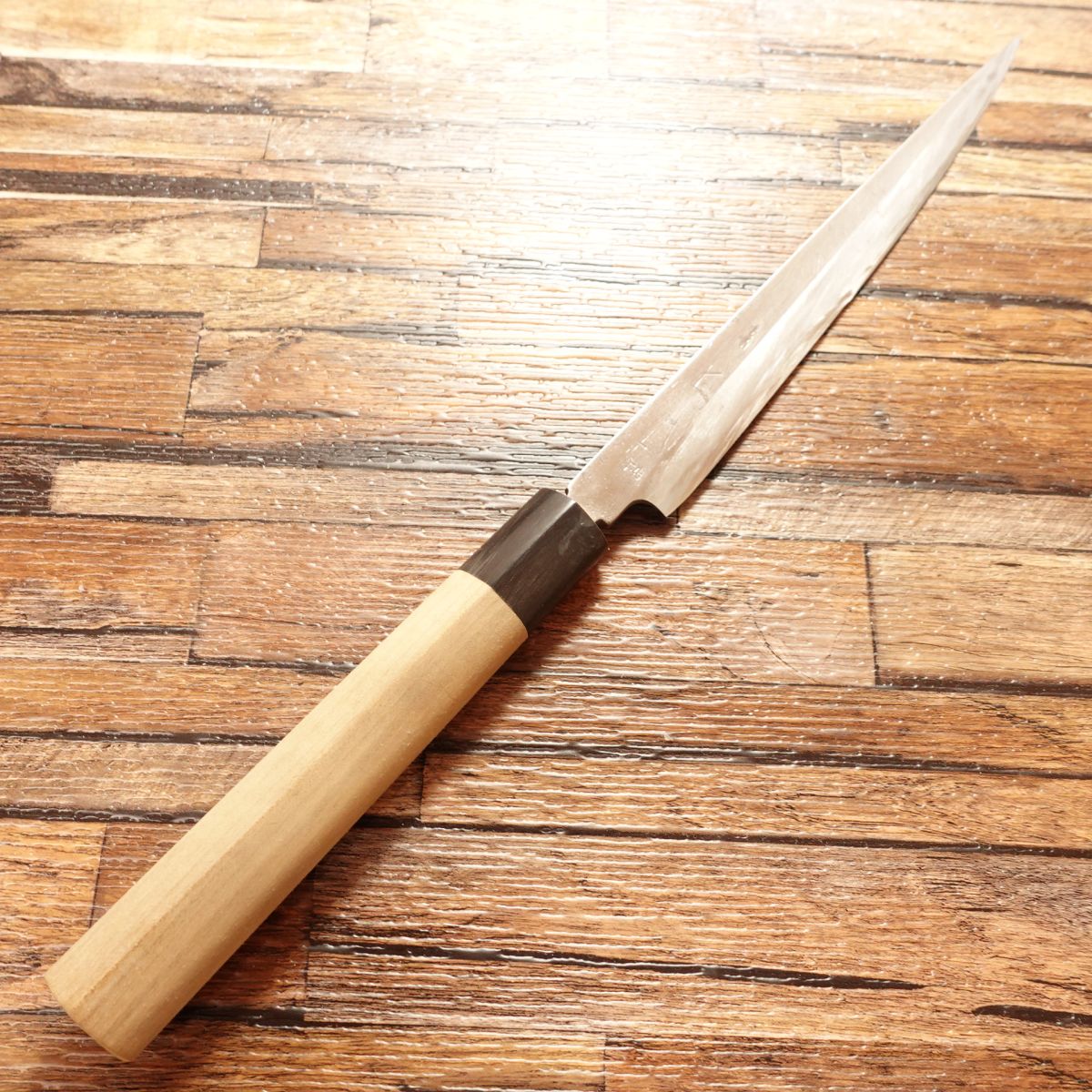 Masamoto Sohonten Yanagiba Knife, Sharpened, Sashimi Knife, Water Buffalo Handle, Well-Maintained Item