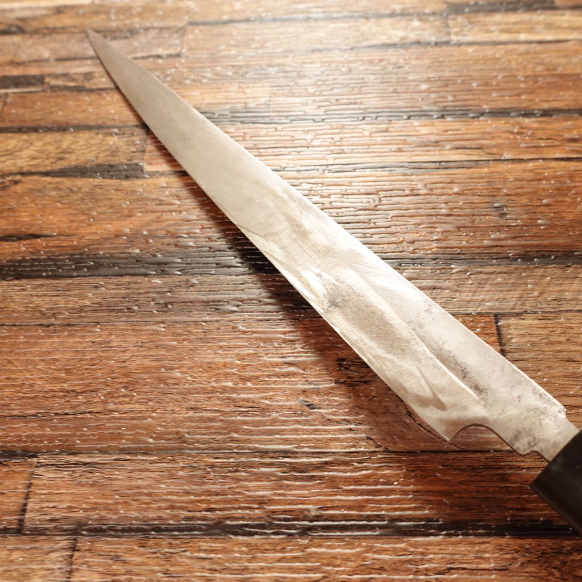 Masamoto Sohonten Yanagiba Knife, Sharpened, Sashimi Knife, Water Buffalo Handle, Well-Maintained Item