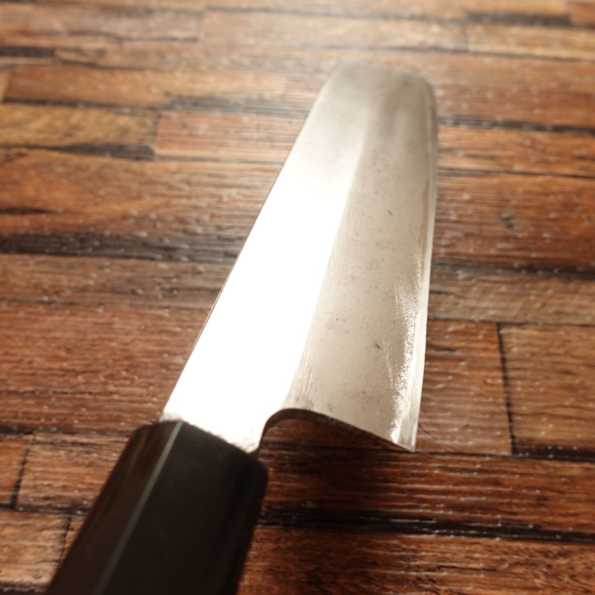 Kunishige Usuba Knife, Sharpened, Nakiri Knife, Hagane Steel, Special Edition, Carefully Used