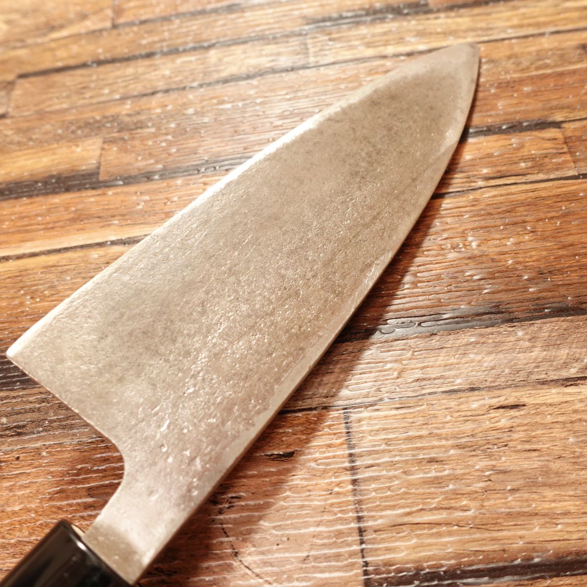 Kiya Yoshihisa Deba Knife, Sharpened, Gourd Handle, Hagane Steel