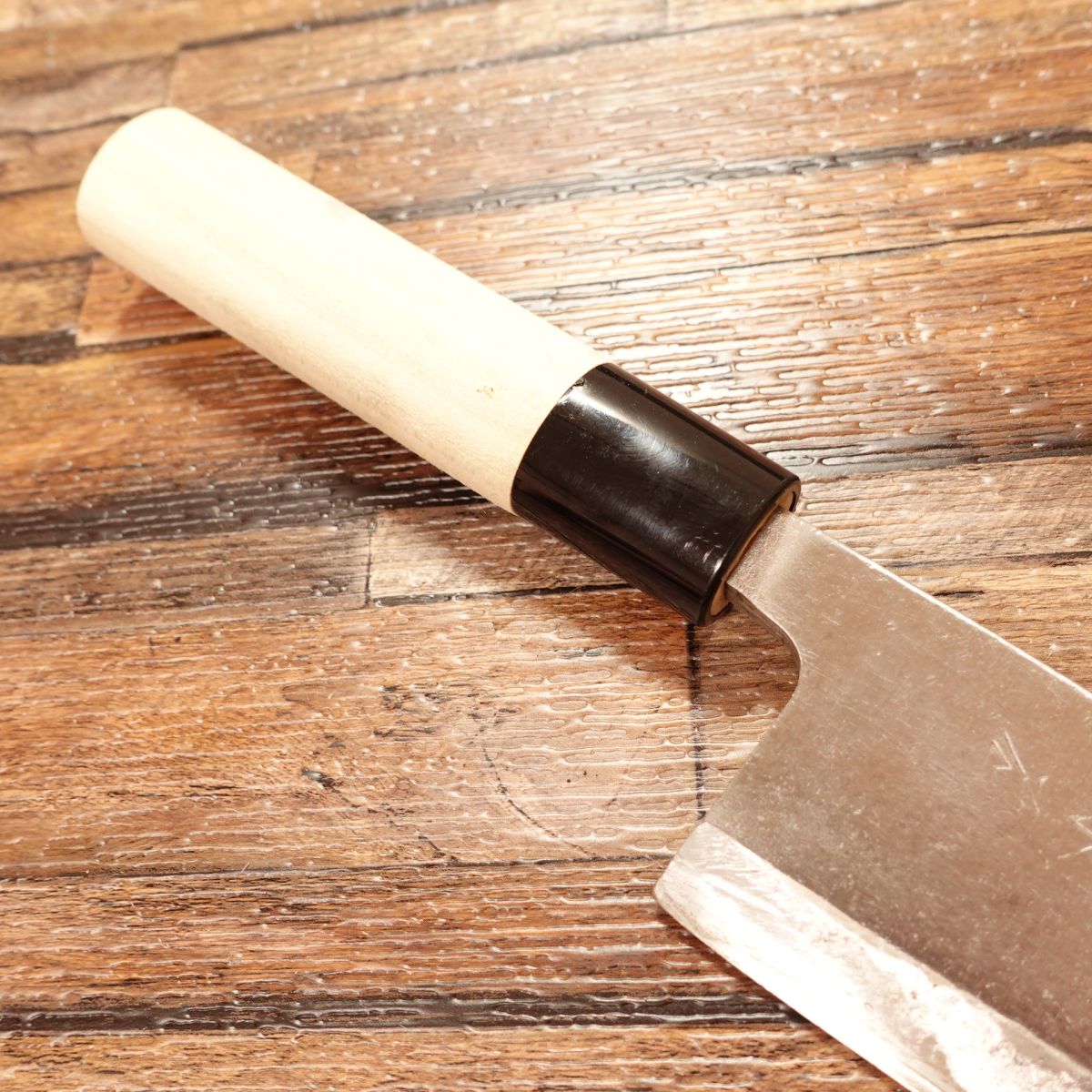 Kiya Yoshihisa Deba Knife, Sharpened, Gourd Handle, Hagane Steel