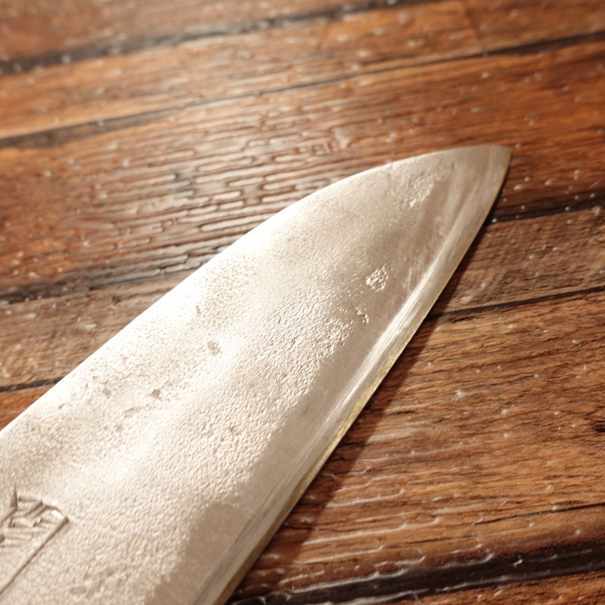 Seki Kikusui Wa-Santoku Knife, Sharpened, All-Purpose Knife, Aogami Steel, Secret Craftsmanship