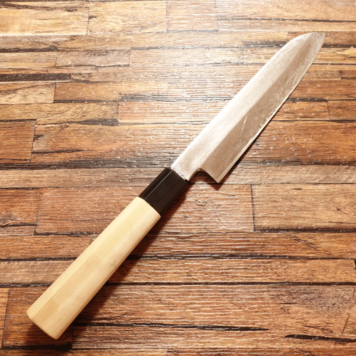 Minamoto Kaneyoshi Yagi Kama-Usuba Knife, Sharpened, Single-Bevel, Nakiri Knife