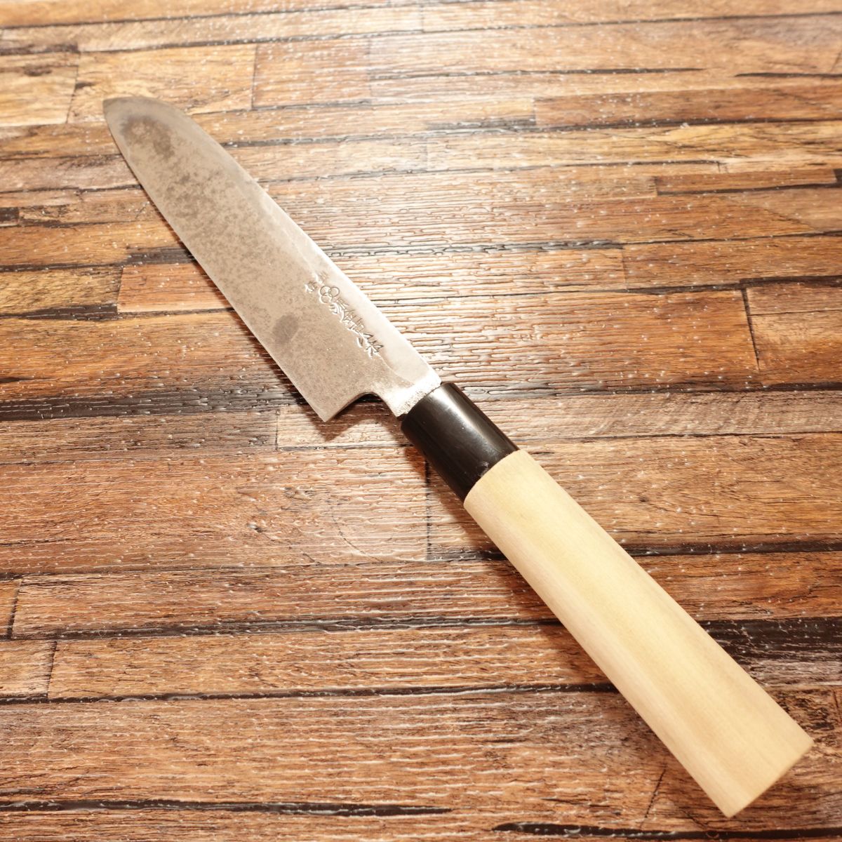 Minamoto Kaneyoshi Yagi Kama-Usuba Knife, Sharpened, Single-Bevel, Nakiri Knife