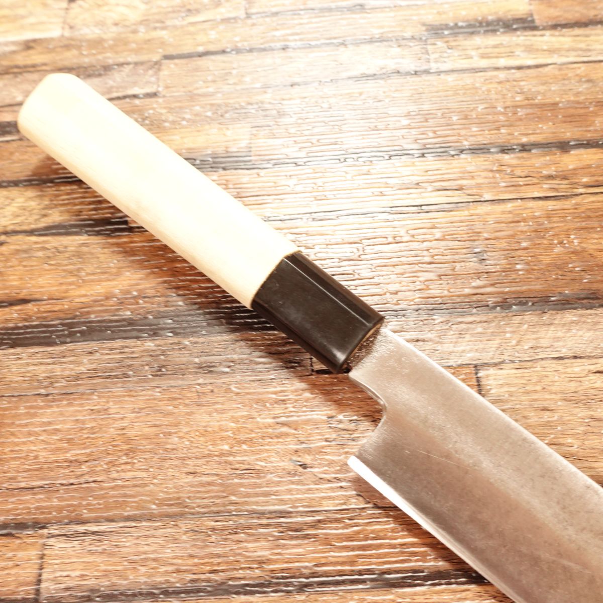 Minamoto Kaneyoshi Yagi Kama-Usuba Knife, Sharpened, Single-Bevel, Nakiri Knife