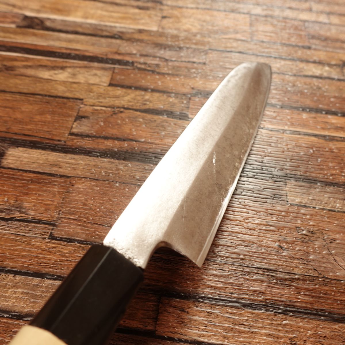 Minamoto Kaneyoshi Yagi Kama-Usuba Knife, Sharpened, Single-Bevel, Nakiri Knife