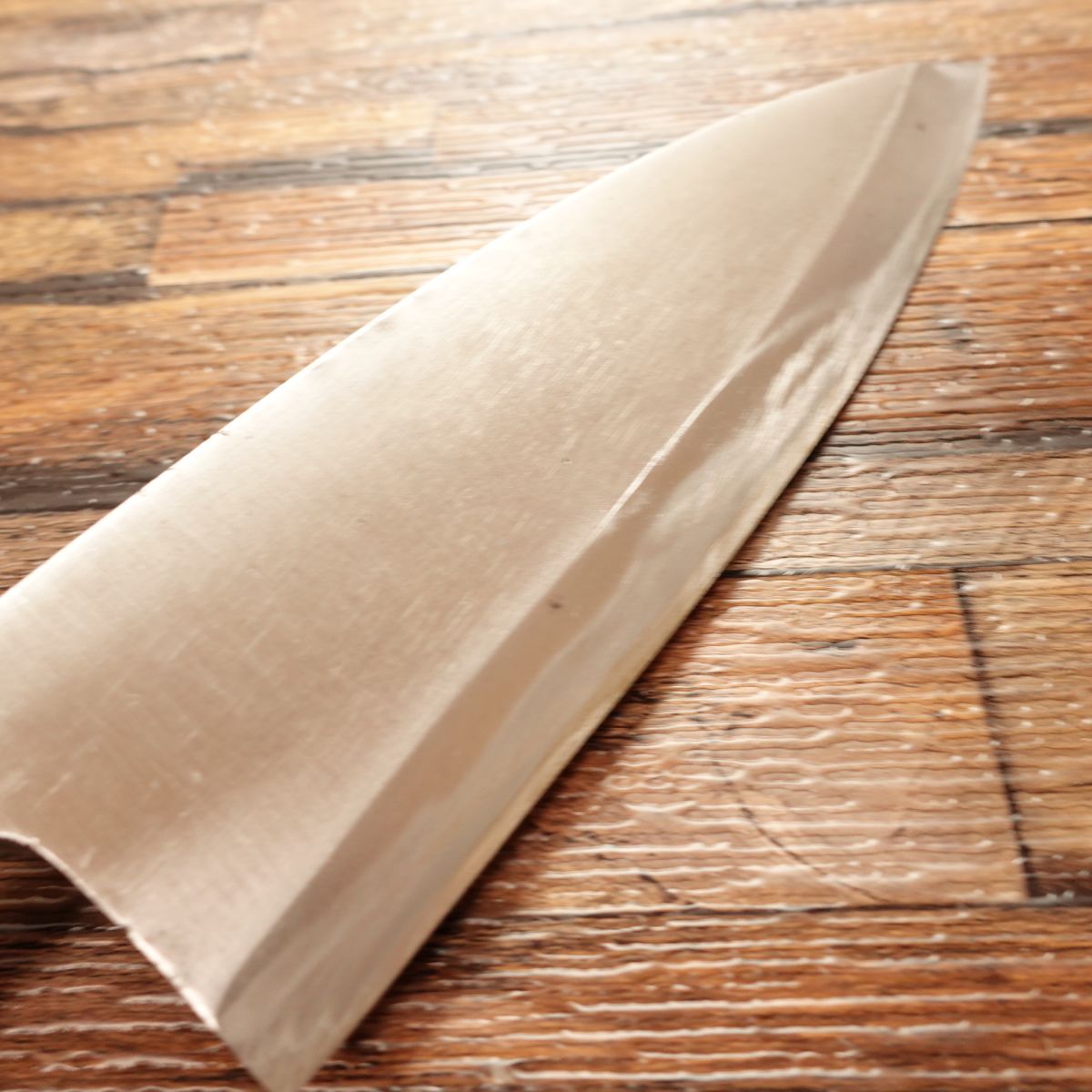 Kikuhiko Deba Knife, Sharpened, Thick Blade, Hagane Steel