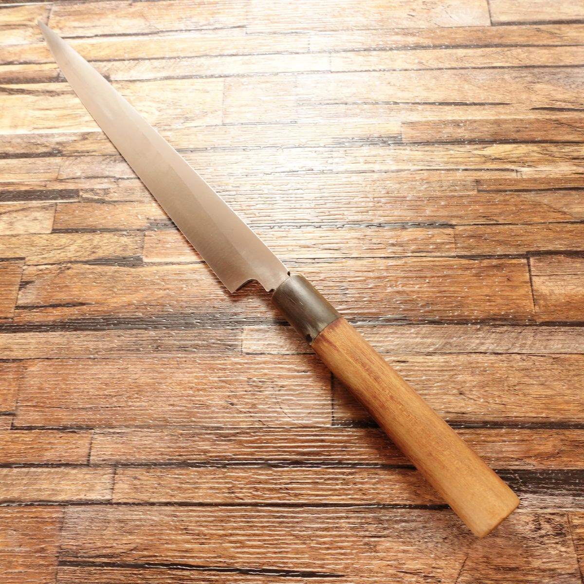 Masamoto Sohonten Yanagiba Knife, Sharpened, Water Buffalo Handle, Sashimi Knife, 265mm