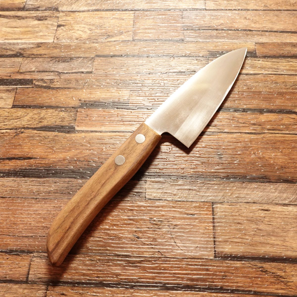 Caddie Aji-Kiri Knife, Sharpened, Small Deba Knife, Stainless Steel, Slim Blade, 110mm