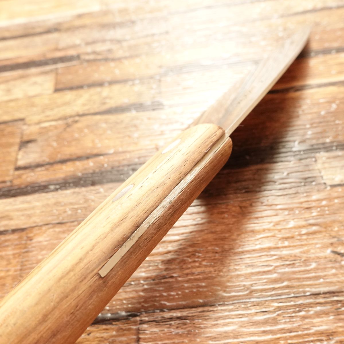 Caddie Aji-Kiri Knife, Sharpened, Small Deba Knife, Stainless Steel, Slim Blade, 110mm