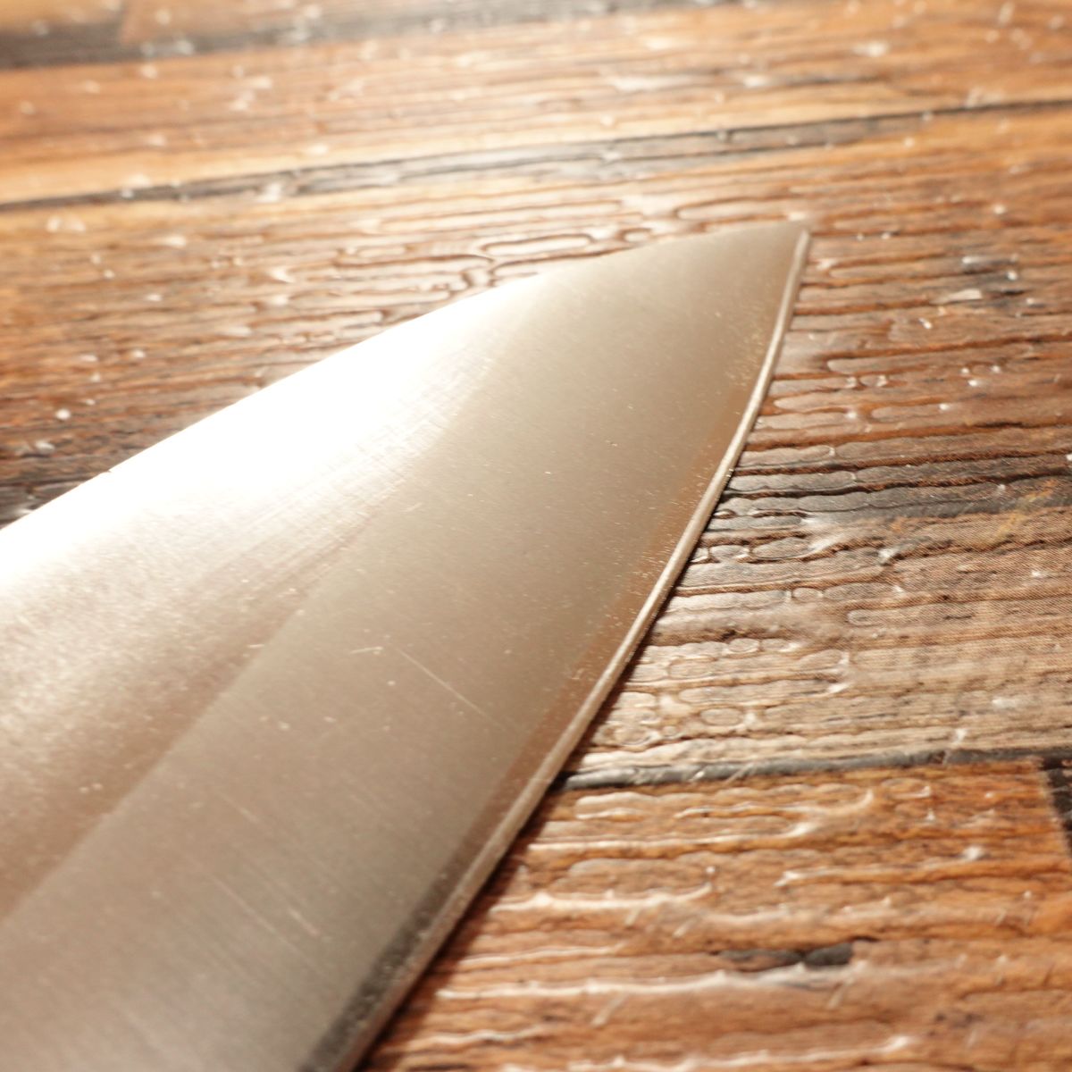 Seki Magoroku Aji-Kiri Knife, Sharpened, Ginju Series, Small Deba Knife, EDGE ST Stainless Steel, 105mm