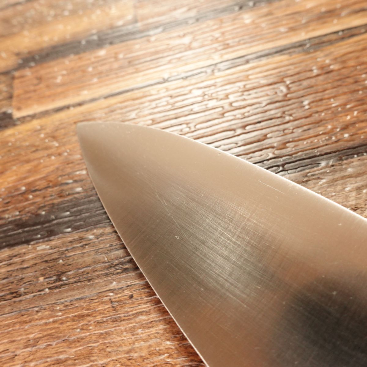 Seki Magoroku Aji-Kiri Knife, Sharpened, Ginju Series, Small Deba Knife, EDGE ST Stainless Steel, 105mm