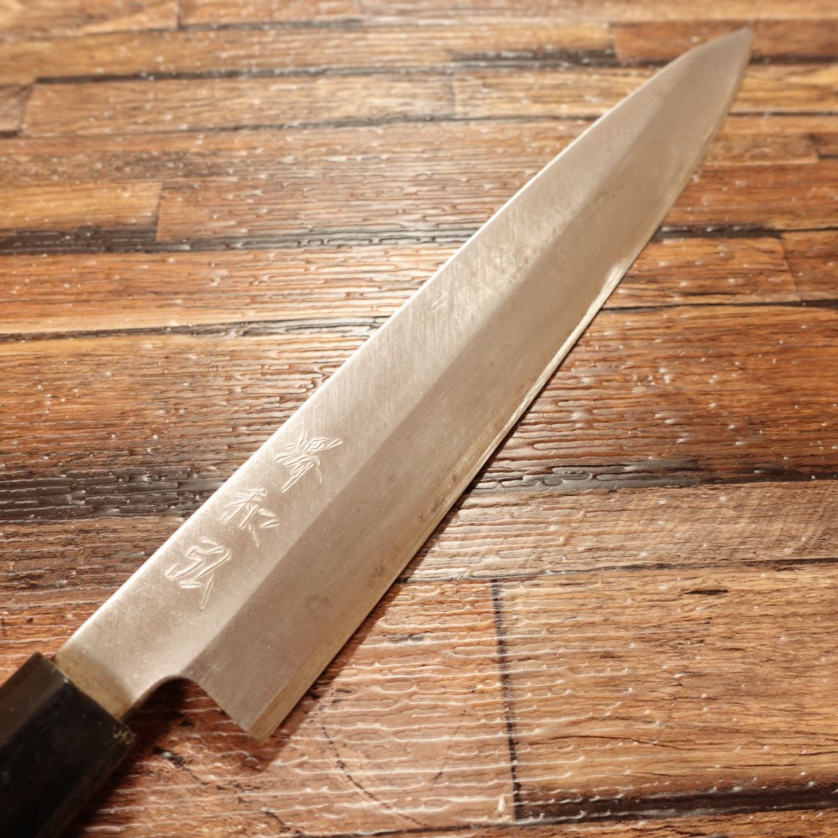 Sakai Kazuhiro Yanagiba Knife, Sharpened, Sashimi Knife, With Sakai Cutlery Wholesale Cooperative Seal