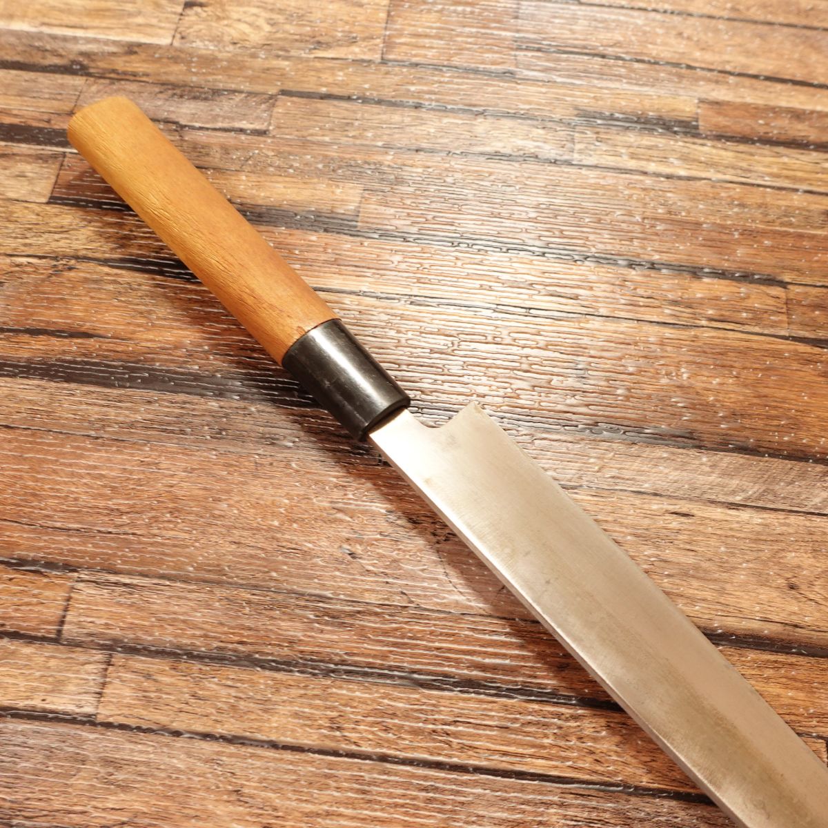 Sakai Kazuhiro Yanagiba Knife, Sharpened, Sashimi Knife, With Sakai Cutlery Wholesale Cooperative Seal