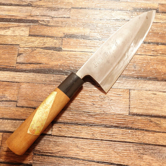 Sakai Hisamatsu Deba Knife, Sharpened, Special Forged, Hagane Steel, With Seal