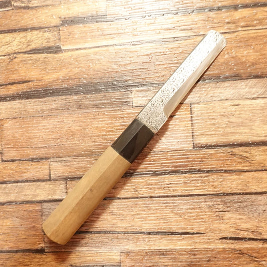 Nasu-Mark Unagi Saki Knife, Nagoya Style, Eel Knife, Eggplant Symbol, 75mm