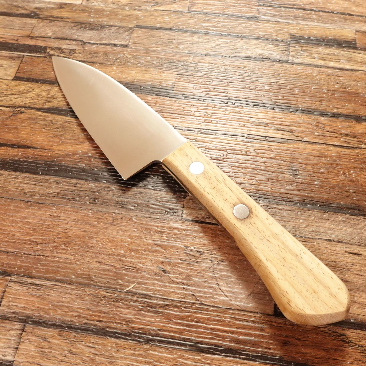 Ikkaku Aji Cutter Knife, Sharpened, Small Deba Knife, Special Stainless Steel, Custom Edition, 100mm