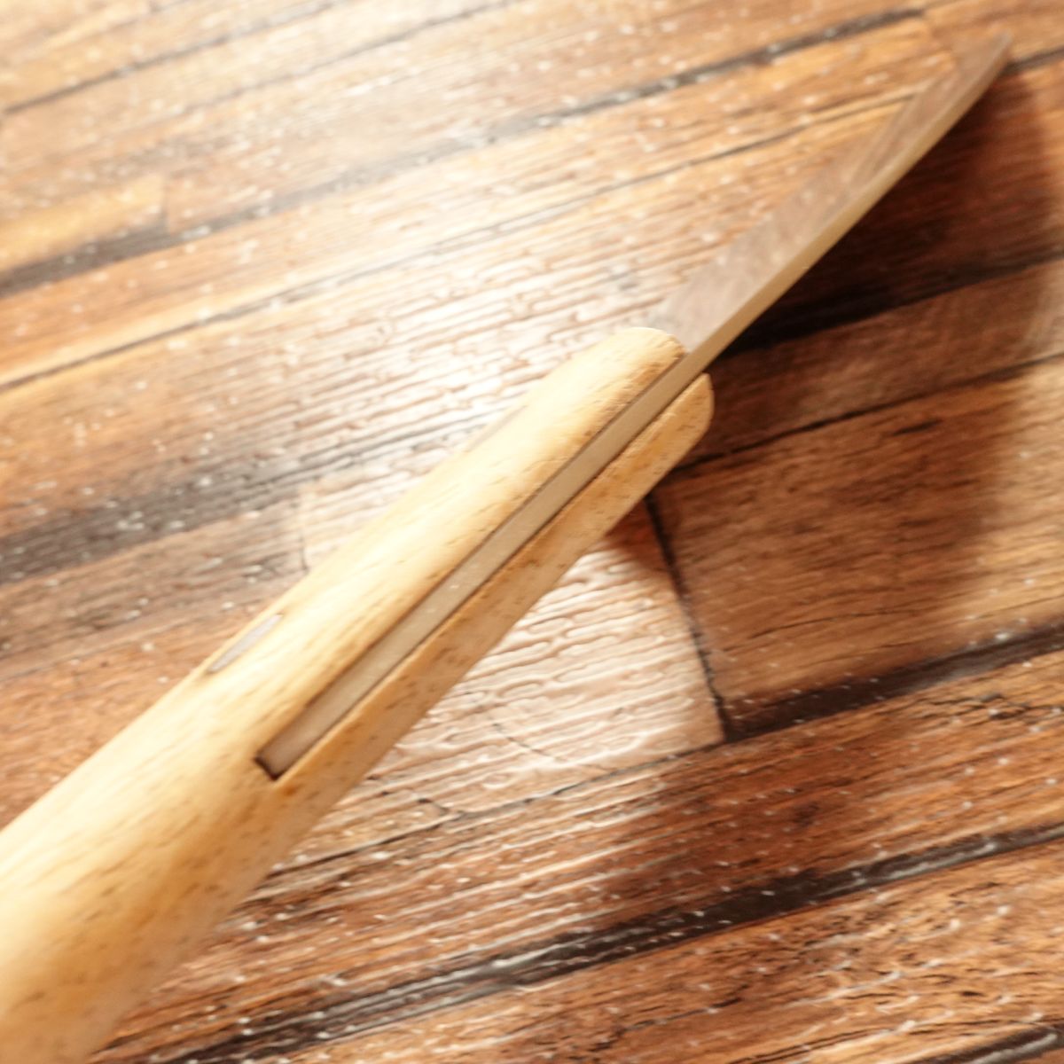 Ikkaku Aji Cutter Knife, Sharpened, Small Deba Knife, Special Stainless Steel, Custom Edition, 100mm