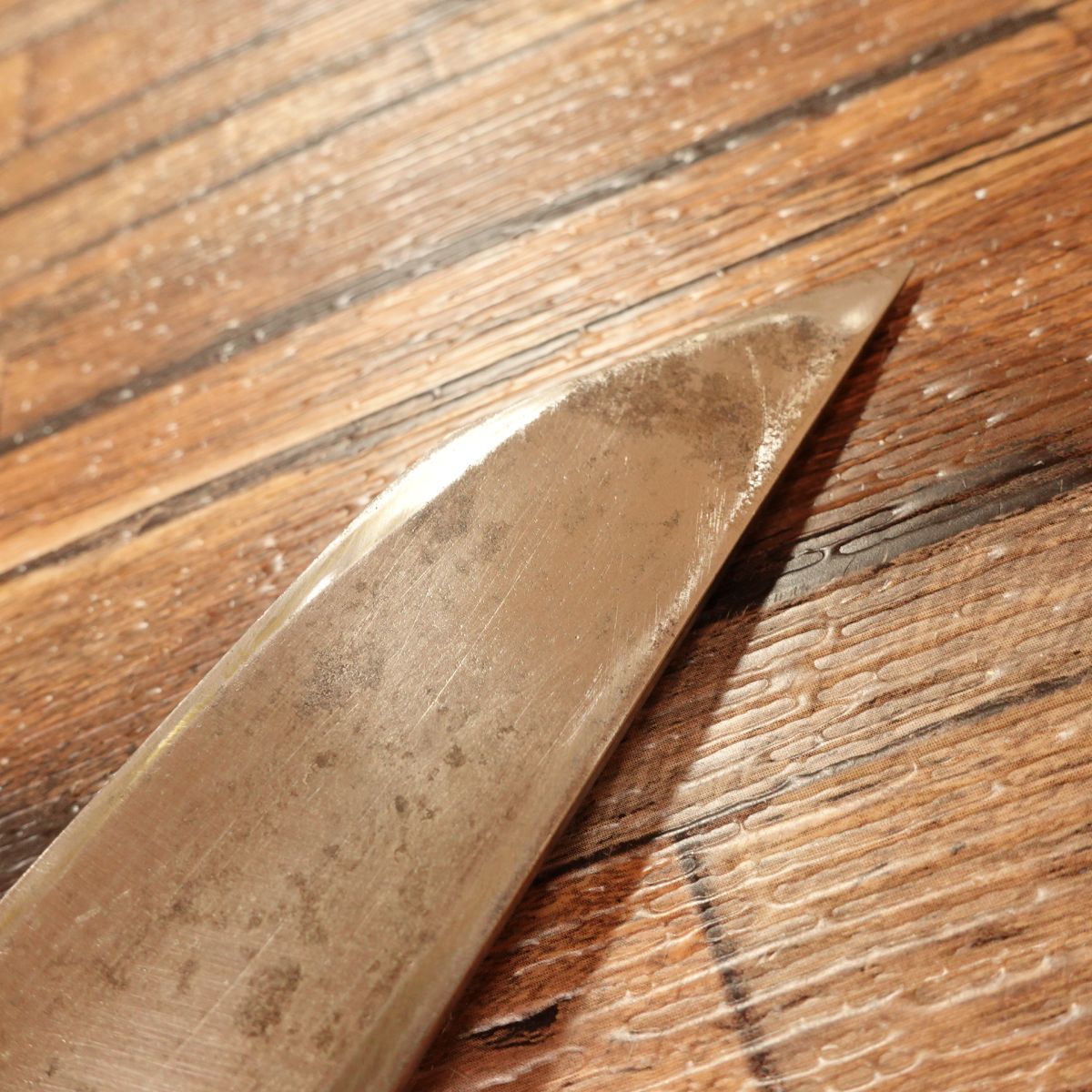 Hisamoto Unagi-Saki Knife, Water Buffalo Handle, Eel Knife, Hagane Steel, Special Selection, 160mm