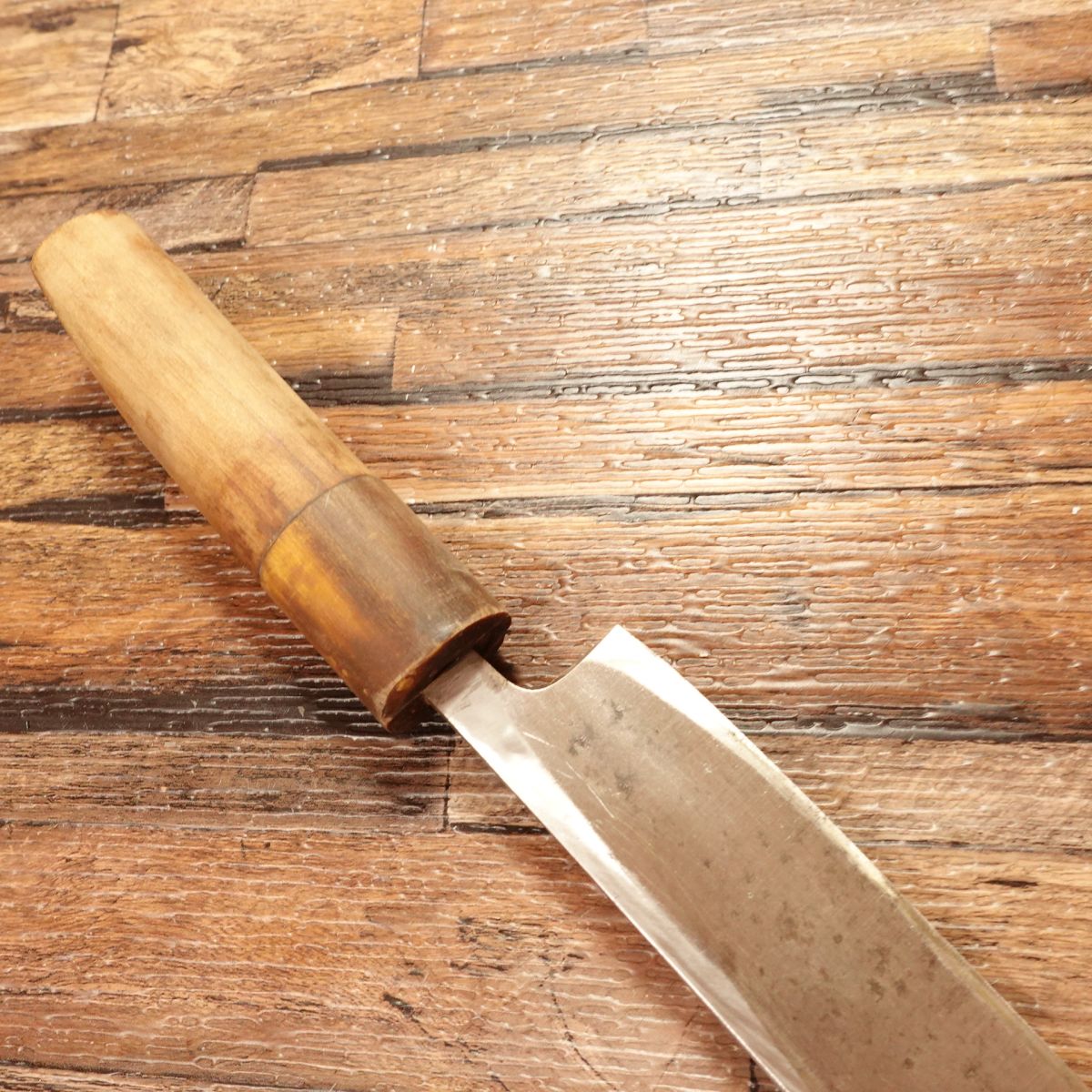 Hisamoto Unagi-Saki Knife, Water Buffalo Handle, Eel Knife, Hagane Steel, Special Selection, 160mm