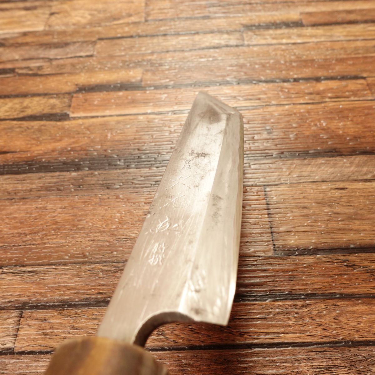 Hisamoto Unagi-Saki Knife, Water Buffalo Handle, Eel Knife, Hagane Steel, Special Selection, 160mm