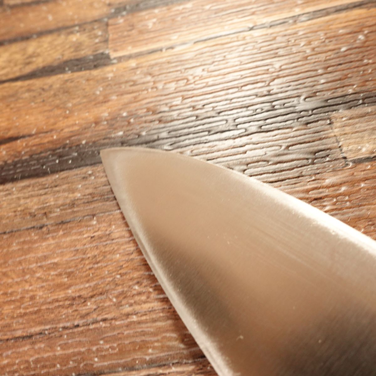 Touto Sansui Aji-kiri Knife, Sharpened, Ko-Deba Style, Stainless Steel, 105mm