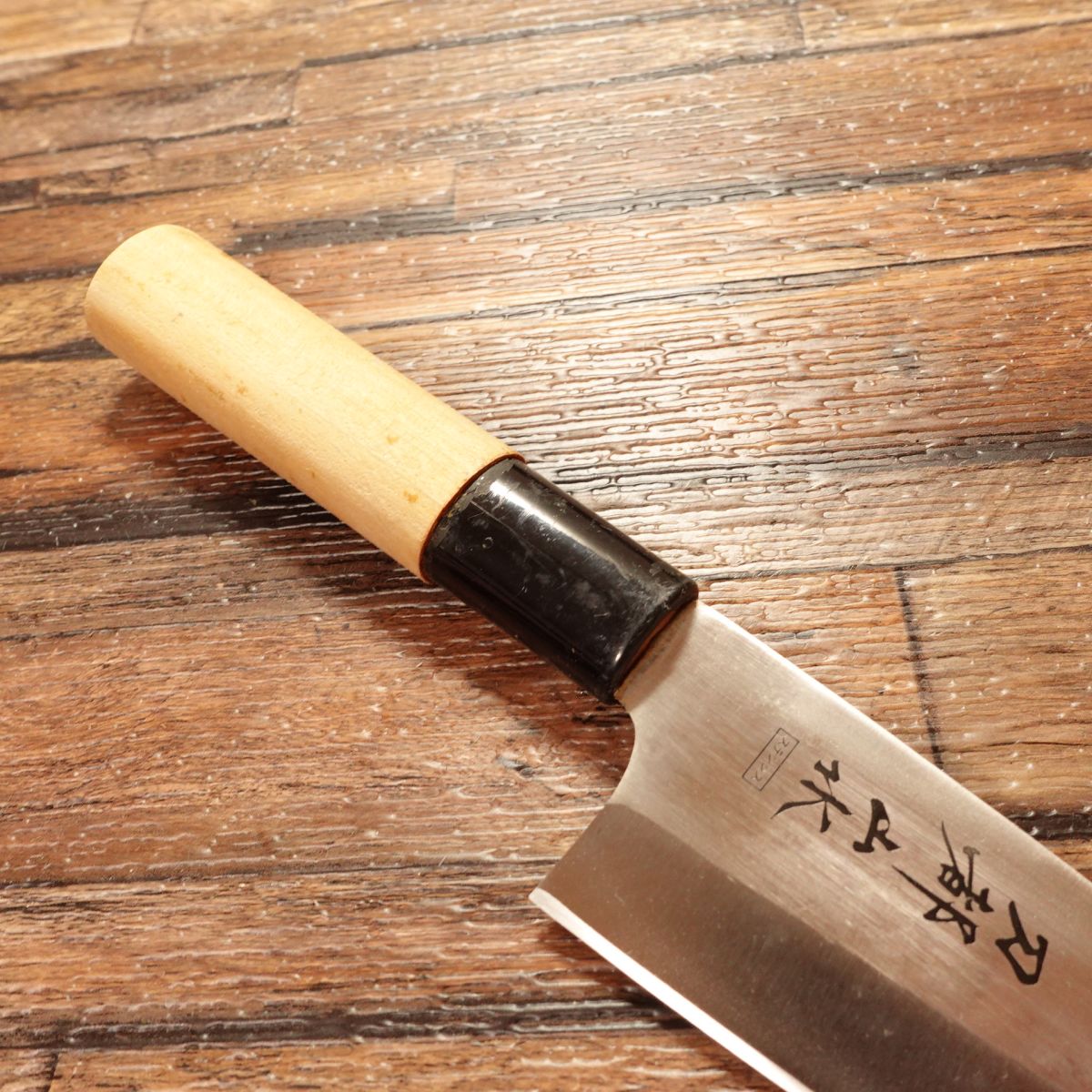Touto Sansui Aji-kiri Knife, Sharpened, Ko-Deba Style, Stainless Steel, 105mm